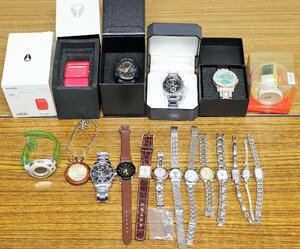 S◇ジャンク品◇腕時計他 18点 まとめてセット G-SHOCK/SEIKO/Baby-G/WiCCA/JUNKO SHIMADA/BERING/Falcon 他 ※動作・詳細等未確認