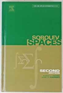S◎中古品◎書籍『Sobolev Spaces Second Edition』 ソボレフ空間 第2版 著:Robert A. Adams/John J. F. Fournier 洋書 数学 本体のみ