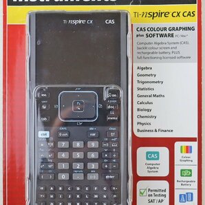 S◎未使用品◎カラーグラフ電卓『TI-Nspire CX CAS』 関数電卓 Texas Instruments/テキサス・インスツルメンツ PC/Mac 100MB 未開封の画像1