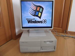 【動作確認済】NEC PC98パソコン PC-9821Xa10/K8（オーバードライブプロセッサー実装）/Windows98＆MS-DOS6.2マルチ起動　