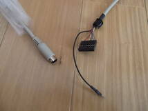 【新品・未使用】　NEC PC-98 キーボード修理用　ケーブル付きコネクター（ミニDIN８ピン）　/その４_画像2