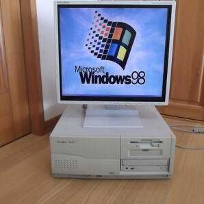 【動作確認済】NEC PC98パソコン PC-9821Xa12/C12 （PCカードスロット内蔵型）/ Windows98/MS-DOS6.2マルチ起動の画像1