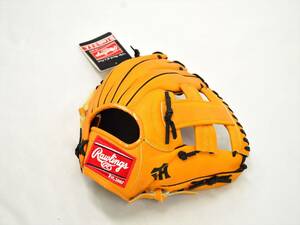 KM545●タグ付き現状品●Rawlings ローリングス　少年軟式用 野球グローブ　オールポジション用　M-L(右投用)