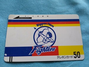 [ケース付]日本ハムファイターズ Nippon Ham Fighters プロ野球 NPB テレカ テレホンカード テレフォンカード 50度【未使用】