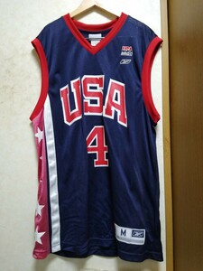 Allen Iverson Replica Uniform (Jersey) M Size/American Team Team USA Dream Team/Reebok Reebok/Athens Olympics