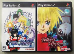 PS2 Tales of Destiny テイルズ　オブ　デスティニー TOD テイルズオブディスティニー2　SLPS-25172 SLPS-25715　いのまたむつみ