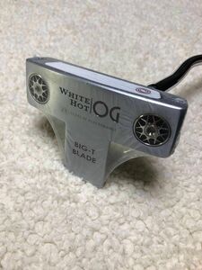 【人気モデル】 オデッセイ ODYSSEY WHITE HOT OG BIG-T BLADE 34inch HC付 ☆美品☆