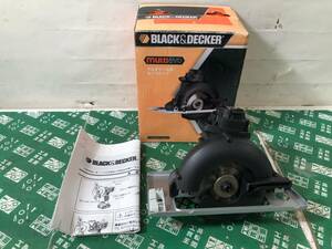 中古品 電動工具 ★BLACK+DECKER(ブラックアンドデッカー) 18v用丸ノコヘッド ECH183 切断 木工 木材加工 IT4PUEA9T0SS