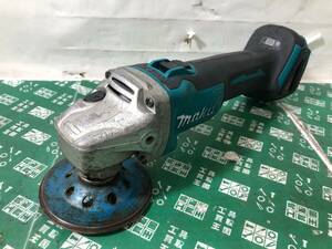 中古品 電動工具 makita(マキタ) 100㎜18v充電式ディスクグラインダ (本体のみ) GA404DN (GA404DZN) 切断 ITJYC6MR5K7C