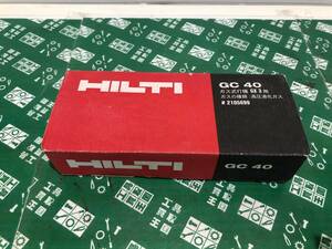 未使用中古品 エア工具 ヒルティ HILTI ガスネイラ用ガスボンベ GC40 GX3用 ガス鋲打ち機 コンクリートネイラ ITS6RYLWXAJ0