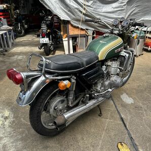 スズキ GT750 B2 書付 レストアベース 部品取り車の画像4