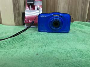 Nikon ニコン COOLPIX W100 ブルー １台 3-26-B