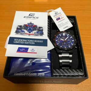 CASIO EDIFICE Scuderia Toro Rosso Limited Edition EFR-563TR-2Aカシオ