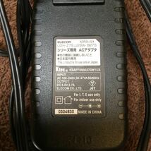 【ラスト出品】 電源アダプター ACアダプター ELECOM【ADP23-024】INPUT 100-240V〜50-60Hz 39-47VA OUTPUT 5.0V-3.7A 180cm_画像2