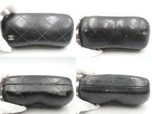 ☆CHANEL シャネル ココマーク マトラッセ 5116-Q C501/87 63□15 120 3N サングラス ブラック×ブラウン系 中古 ケース付き レディース☆_画像8