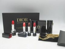 ●未使用品 Christian Dior クリスチャンディオール ROUGE DIOR MINAUDIERE ルージュ ディオール ミノディエール 口紅 リップ コスメ●_画像1