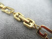 ☆GIVENCHY ジバンシィ Gモチーフ ゴールドカラー ネックレス Gロゴチェーン アクセサリー レディース 中古 ジバンシー/ジバンシイ☆_画像7