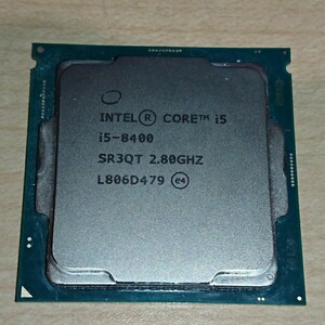 Intel Core i5 8400 LGA1151 CoffeeLake 動作確認品 (K60311)