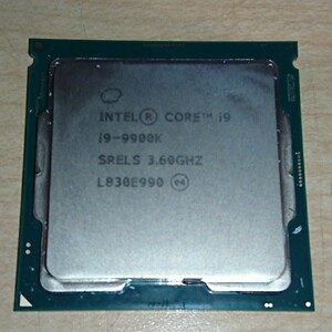 Intel Core i9 9900K LGA1151 CoffeeLake operation verification goods (O30711)