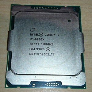 Intel Core i7 9800X LGA2066 SkyLake-X 動作確認品 (O31411)