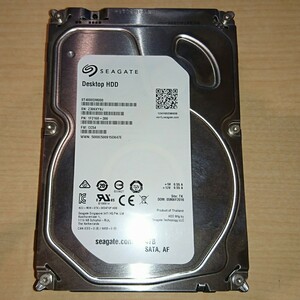 SEAGATE SATA HDD 4TB ST4000DM000 ClystalDiskInfo正常 (O224162)