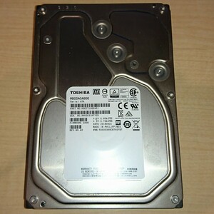 TOSHIBA SATA HDD 8TB MD05ACA800 CrystalDiskInfo正常 (O307161)