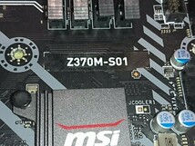 msi Z370M-S01 LGA1151 動作確認品 (O31013)_画像2