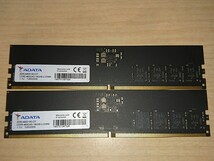 memtest OK★ADATA DDR5-4800 16GBx2 合計 32GB (O30512)_画像1