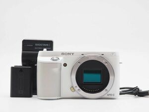 ソニー SONY NEX-F3 ボディ ホワイト ミラーレス一眼レフ Bodyのみ [美品] #Z786A