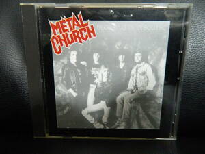 (3)　 METAL CHURCH　　/　　BLESSING IN DISGUISE　　　 　日本盤　 　 ジャケ、日本語解説 経年の汚れあり