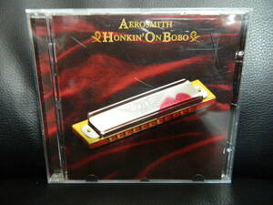 (13)　 AEROSMITH　　/　 　HONKIN' ON BOBO　　　 　輸入盤　 　 ジャケ、経年の汚れあり