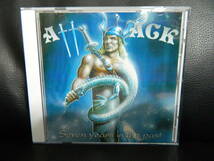 (37)　 ATTACK　　/　 Seven years in the past　　　 　日本盤　 　 ジャケ、経年の汚れあり_画像1