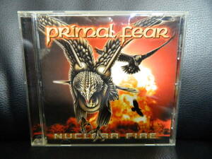 (12)　 PRIMAL FEAR　　/　 NUCLEAR FIRE　　 　日本盤　 　 ジャケ、日本語解説 経年の汚れあり