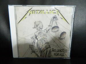 (13)　 METALLICA　　/　 ...AND JUSTICE FOR ALL　　　 日本盤　 　 ジャケ、経年の汚れあり