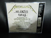 (13)　 METALLICA　　/　 ...AND JUSTICE FOR ALL　　　 日本盤　 　 ジャケ、経年の汚れあり_画像3