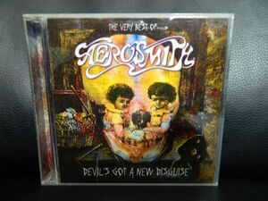 (46)　AEROSMITH　　/　 DEVIL'S GOT A NEW DISGUISE　　　 日本盤　　DVD付　ジャケ、日本語解説 経年の汚れあり