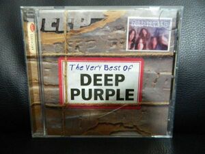 (54)　 DEEP PURPLE　　/　　The Very Best Of DEEP PURPLE　　　 輸入盤　　ジャケ日焼け跡あり、経年の汚れあり