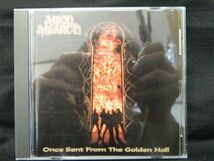 (12)　 AMON AMARTH　　/　　ONCE SENT FROM THE GOLDEN HALL　 　　輸入盤　　ジャケ、経年の汚れあり_画像1