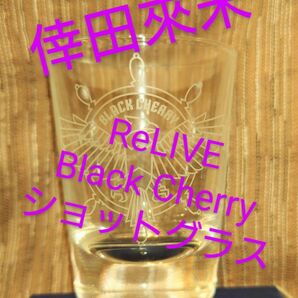 倖田來未　ReLIVE　Black Cherry　ショットグラス　07-19　リライブ　ブラチェリ