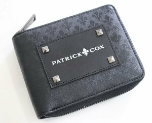 PATRICK COXパトリックコックス新品ラウンドジップメンズ財布箱なしモノグラム