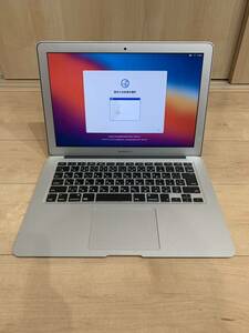 【超美品】Apple MacBook Air Early2014 A1466 macOS Core i5 1.40GHz 8GB 128GB(SSD) 充放電回数249回