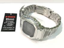 【F579AY】未使用 CASIO カシオ G-SHOCK Gショック GMW-B5000D-1JF FULL METAL 5000SERIES 電波 タフソーラー Bluetooth 箱 取扱説明書あり_画像7