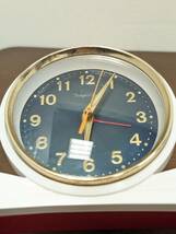 【B13942AK】TOKYO CLOCK NO.1391 メトロ 目覚まし時計 置き時計 手巻き ゼンマイ式　稼働品　昭和レトロ_画像2