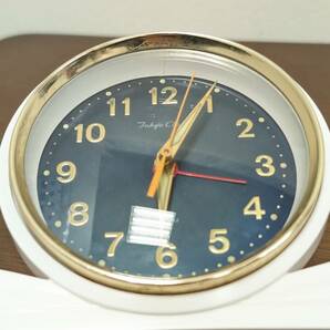 【B13942AK】TOKYO CLOCK NO.1391 メトロ 目覚まし時計 置き時計 手巻き ゼンマイ式 稼働品 昭和レトロの画像2