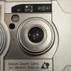 【B13970AK】美品 NIKON Nikon ニコン Nuvis S 2000 APS フィルムカメラ コンパクトカメラ カメラ シルバー 通電OK フラッシュOKの画像7