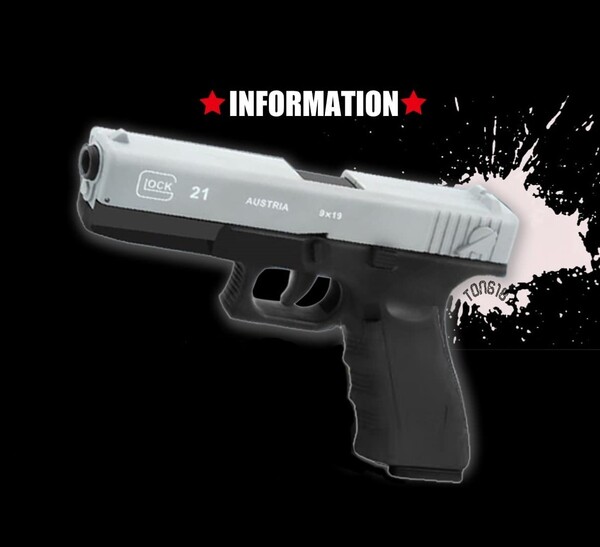 【実銃に近いリアルな排莢式!】グロック ブローバックアクション トリガーブローバック 排莢式 モデルガン グレー