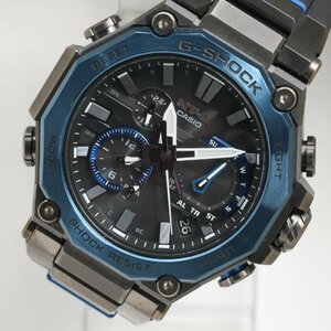 カシオ CASIO 腕時計 G-SHOCK MT-G デュアルコアガード MTG-B2000B-1A2JF タフソーラー メンズ 中古 良品 [質イコー]