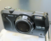 RICOH WG-6(ブラック)工事用デジタルカメラ バッテリーセット 中古品です。_画像8