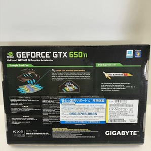 動作品 GIGABYTE GeForce GTX 650Ti 1024MBの画像2