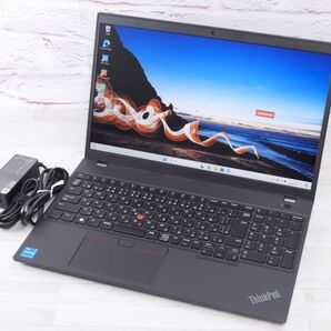 Sランク ThinkPad Lenovo L15 GEN3 第12世代 i5 1235U NVMe256GB メモリ8GB FHD液晶 Webカメラ Win11の画像1